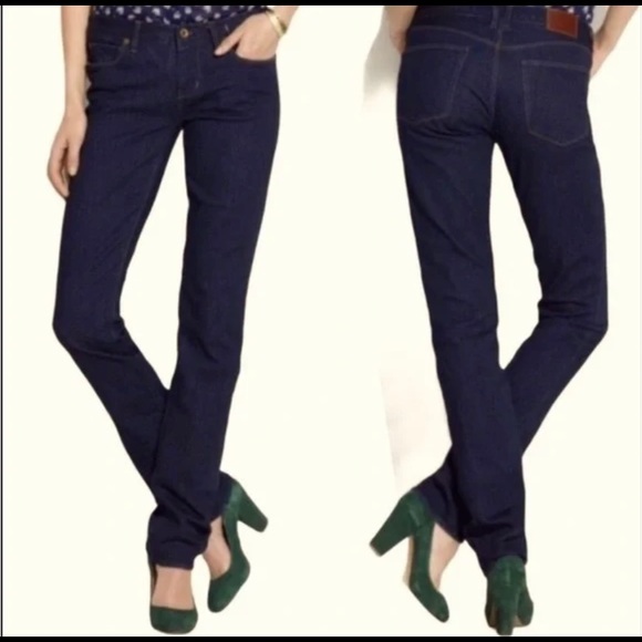 Madewell Denim - Madewell Rail Straight Dark Jeans
